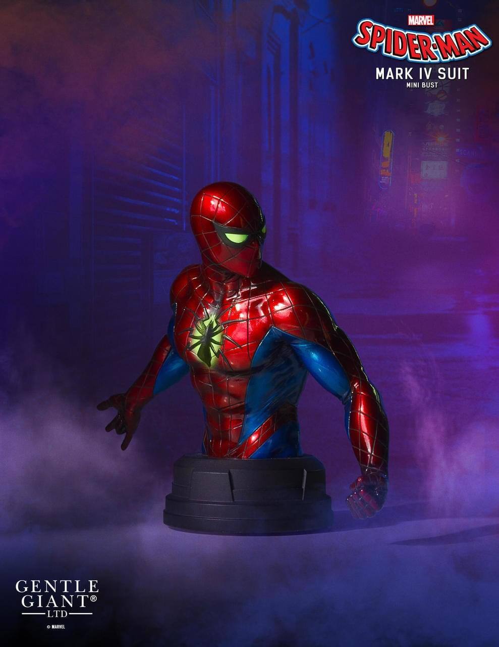 MARVEL SPIDER-MAN MARK IV SUIT MINI BUST GENTLE GIANT LTD - MARVEL