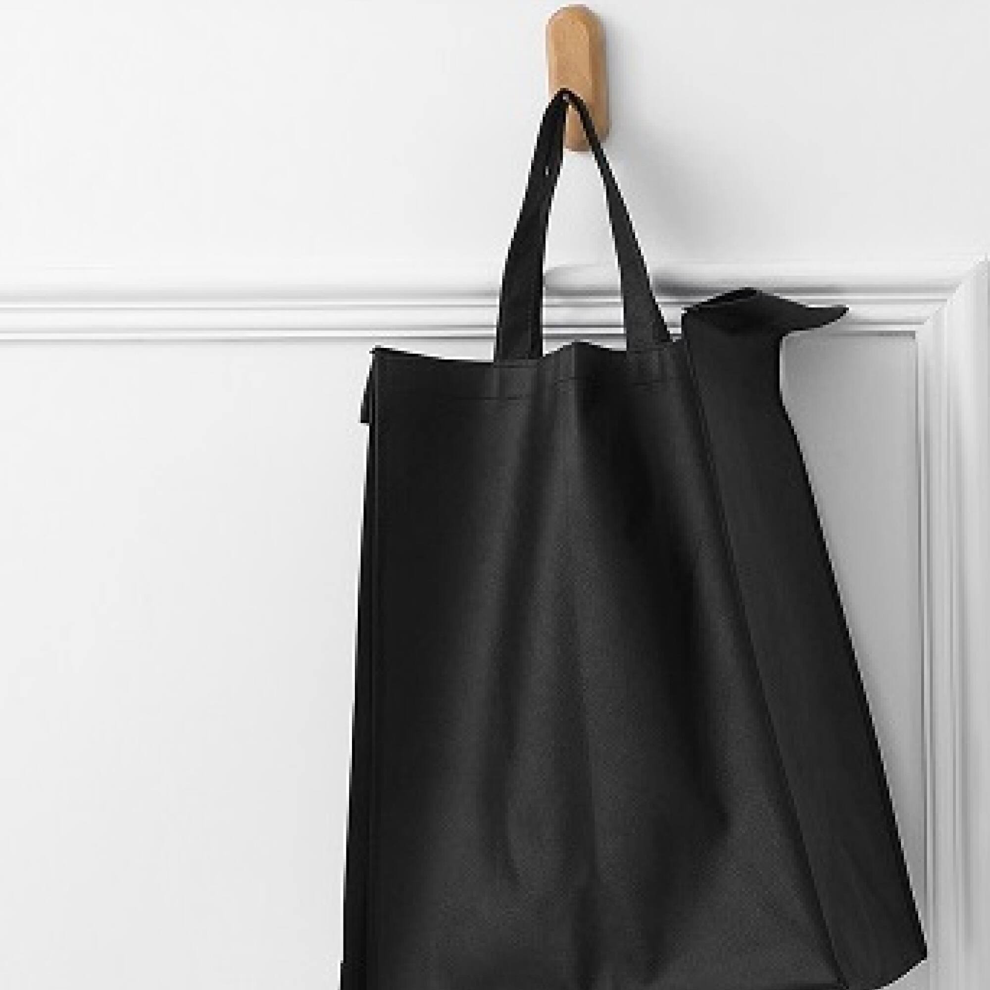 Alt View 8. ELEMENT ACE - Large Two-Tier Laundry Hamper with Sorting Cards and Lid for Efficient Clothes and Toys Storage - Black.