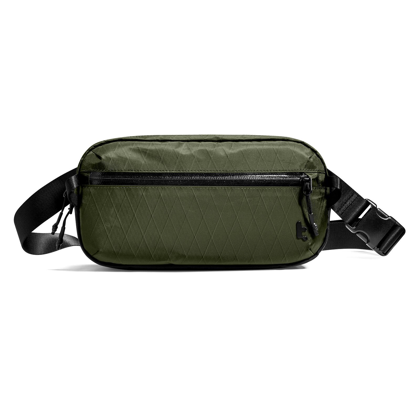 tomtoc - Aviator-T35 3.5L X-Pac Sling Bag with RFID Blocking, Minimalist Crossbody Bag Chest Shoulder Pack for Travel, Everyday - Green