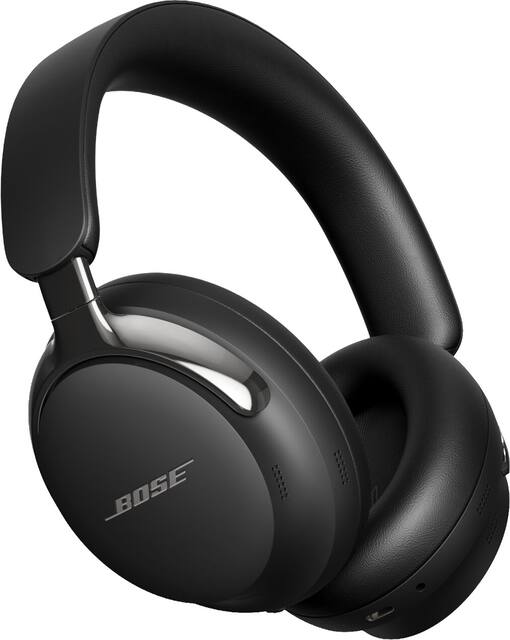 Bose - QuietComfort Ultra Headphones (2nd Gen) Wireless Noise Cancelling Over-Ear Headphones with Immersive Audio - Black