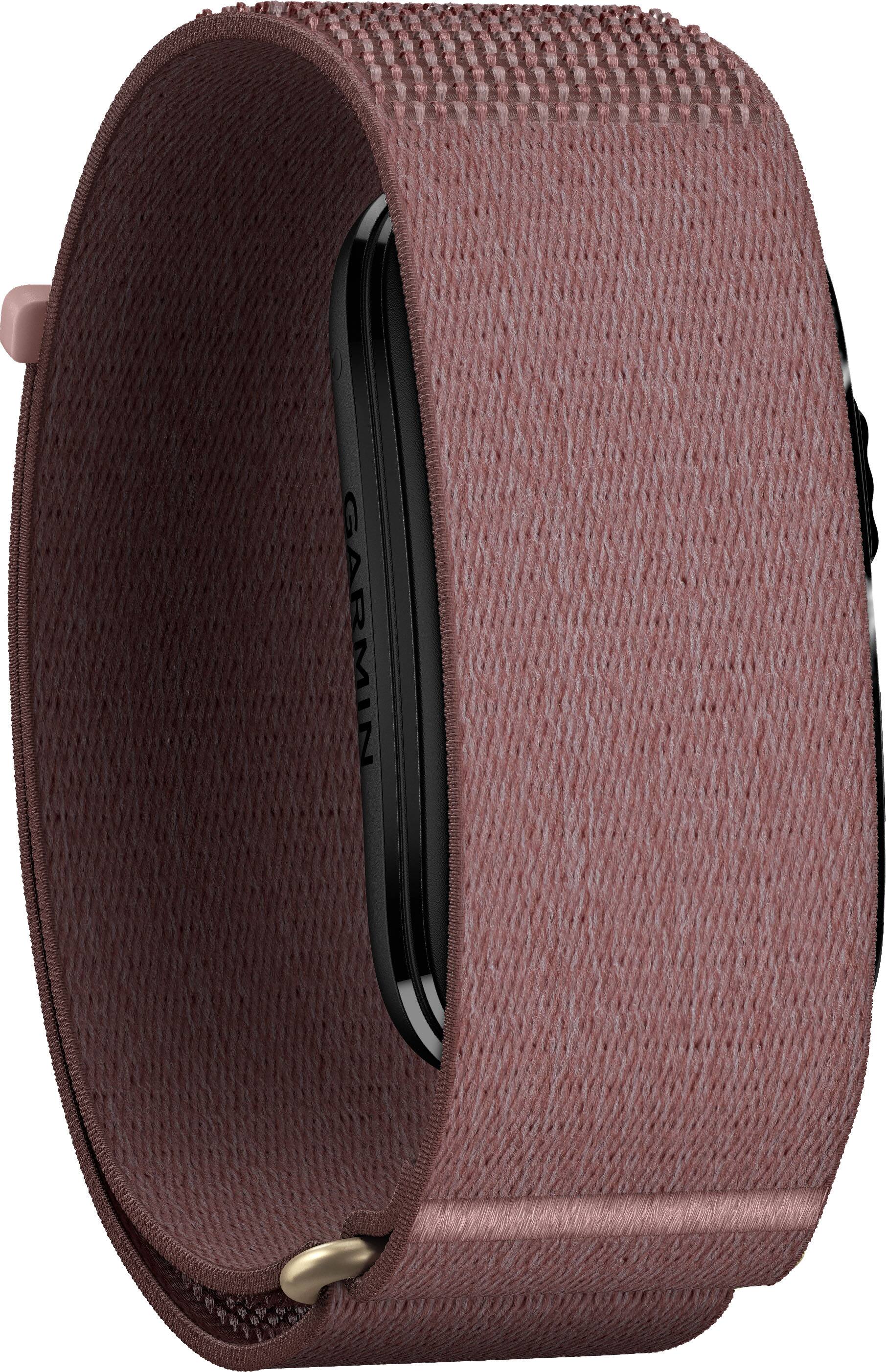 Alt View 6. Garmin - CIRQA Smart Band, Adjustable Mauve, S-M - Mauve.