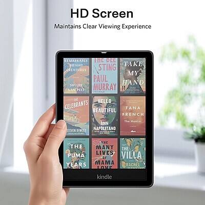 HD Screen  
Maintains Clear Viewing Experience  

REMARKABLY BRIGHT  
TAKE MY HAND  
THE STING  
PAUL MURRAY  
HELLO CELEBRANTS  
BEAUTIFUL FRENCH  
ANN NAPOLITANO  
STEVEN ROWLET  
THE HUNTER  
THE MANY LIVES OF MAMA RACHEL  
THE VILLA  
PUMA OR YEARS  

kindle