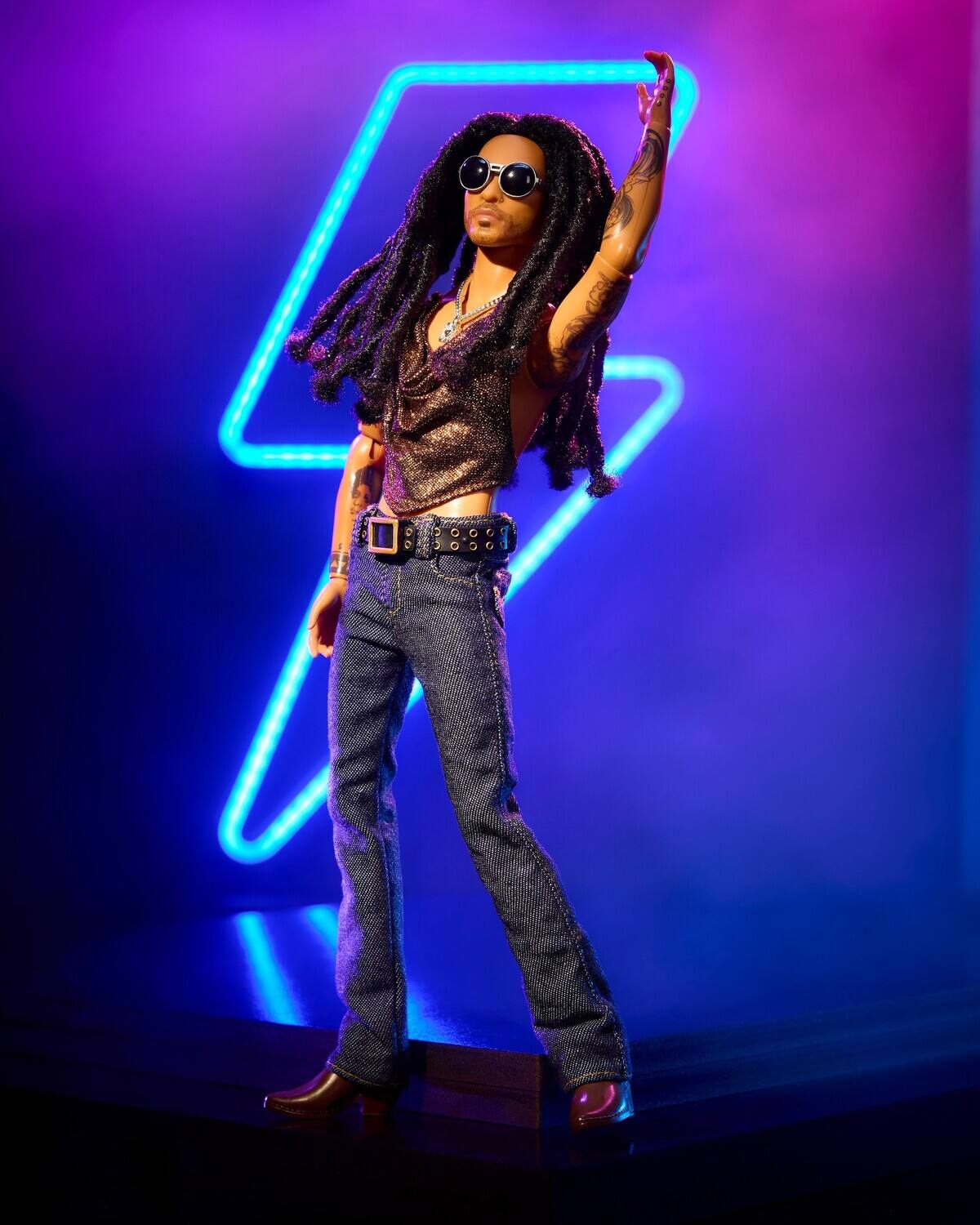 Alt View 1. Mattel - Lenny Kravitz - Barbie Signature: Kenbassadors Lenny Kravitz Doll   - COLLECTIBLES - Multicolor.