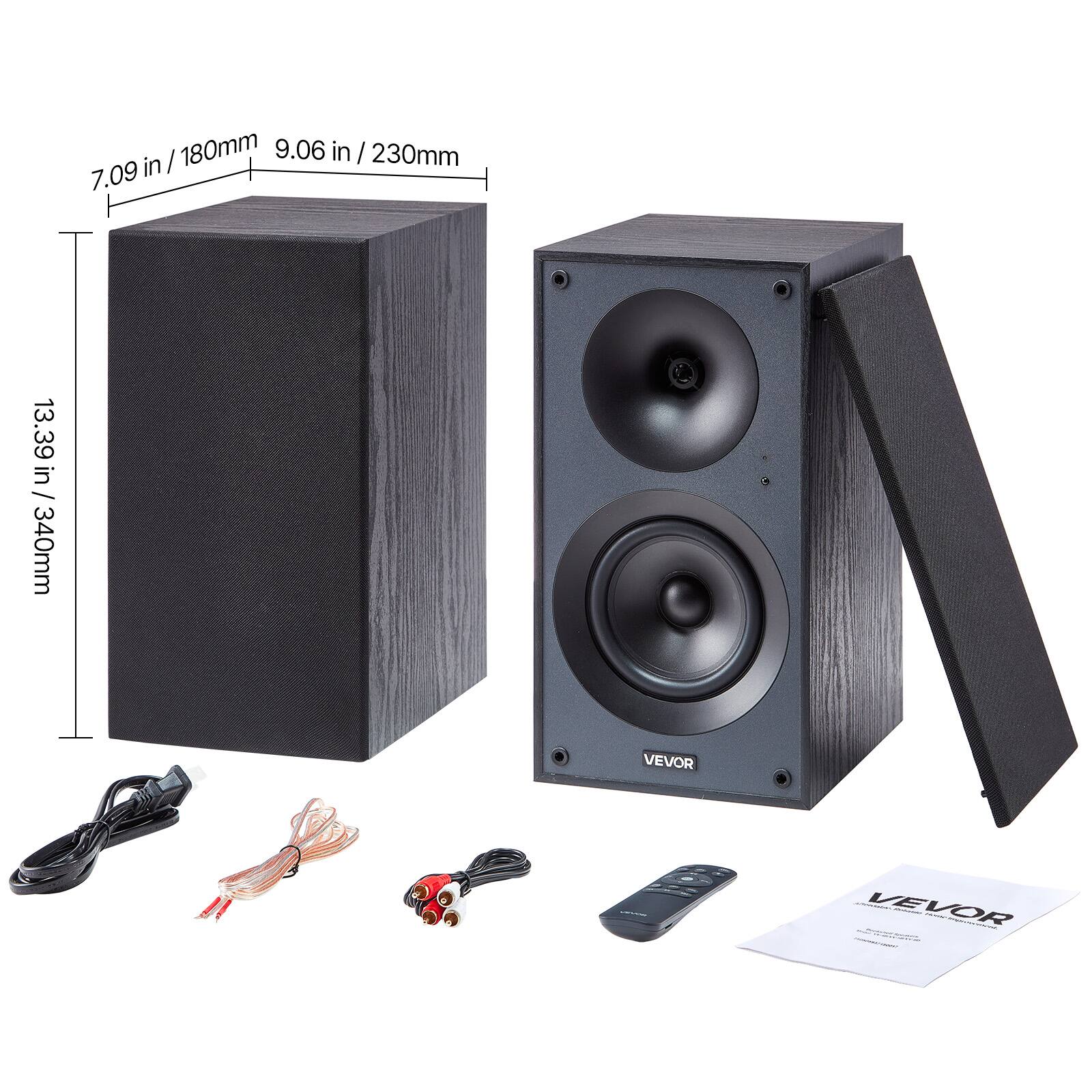 7.09 in / 180mm
9.06 in / 230mm
13.39 in / 340mm
VEVOR - VEVOR -