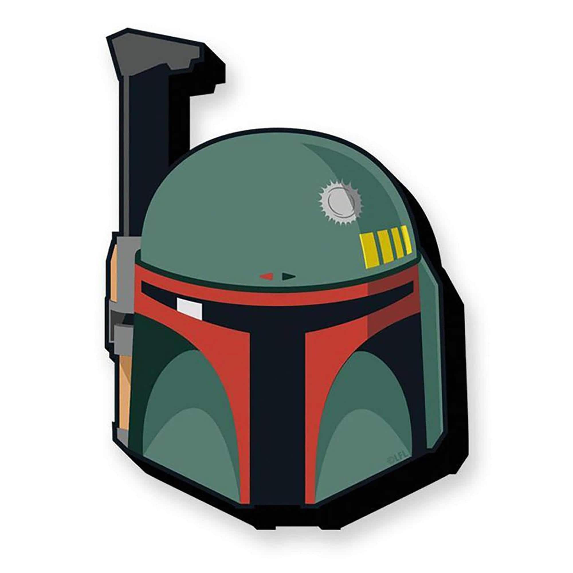 Star Wars - Boba Fett Helmet Funky Chunky Magnet - Green price history on PriceWatchPro
