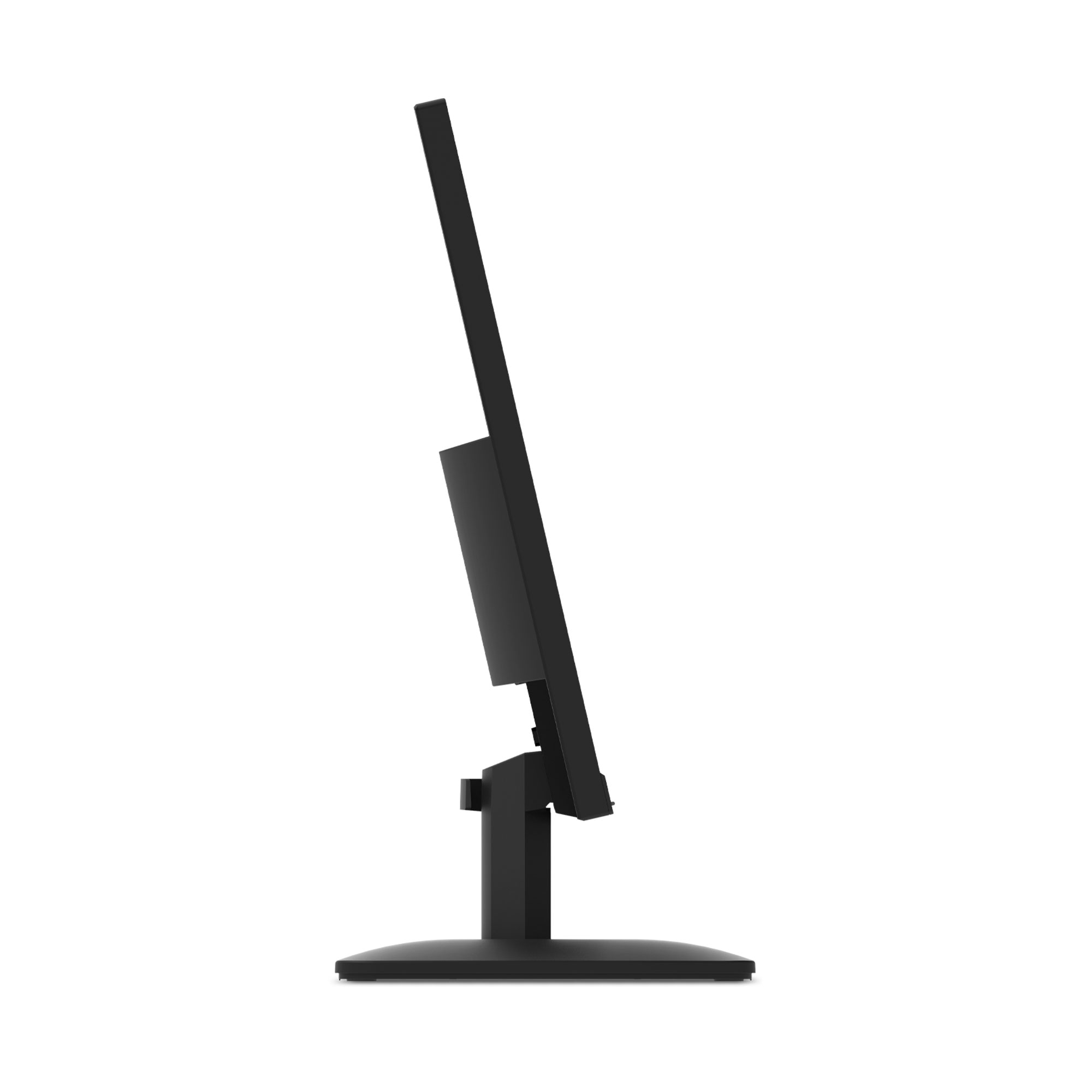Alt View 4. Lenovo - Lenovo L27-4e 27-inch IPS FHD 100Hz Monitor - Raven Black.