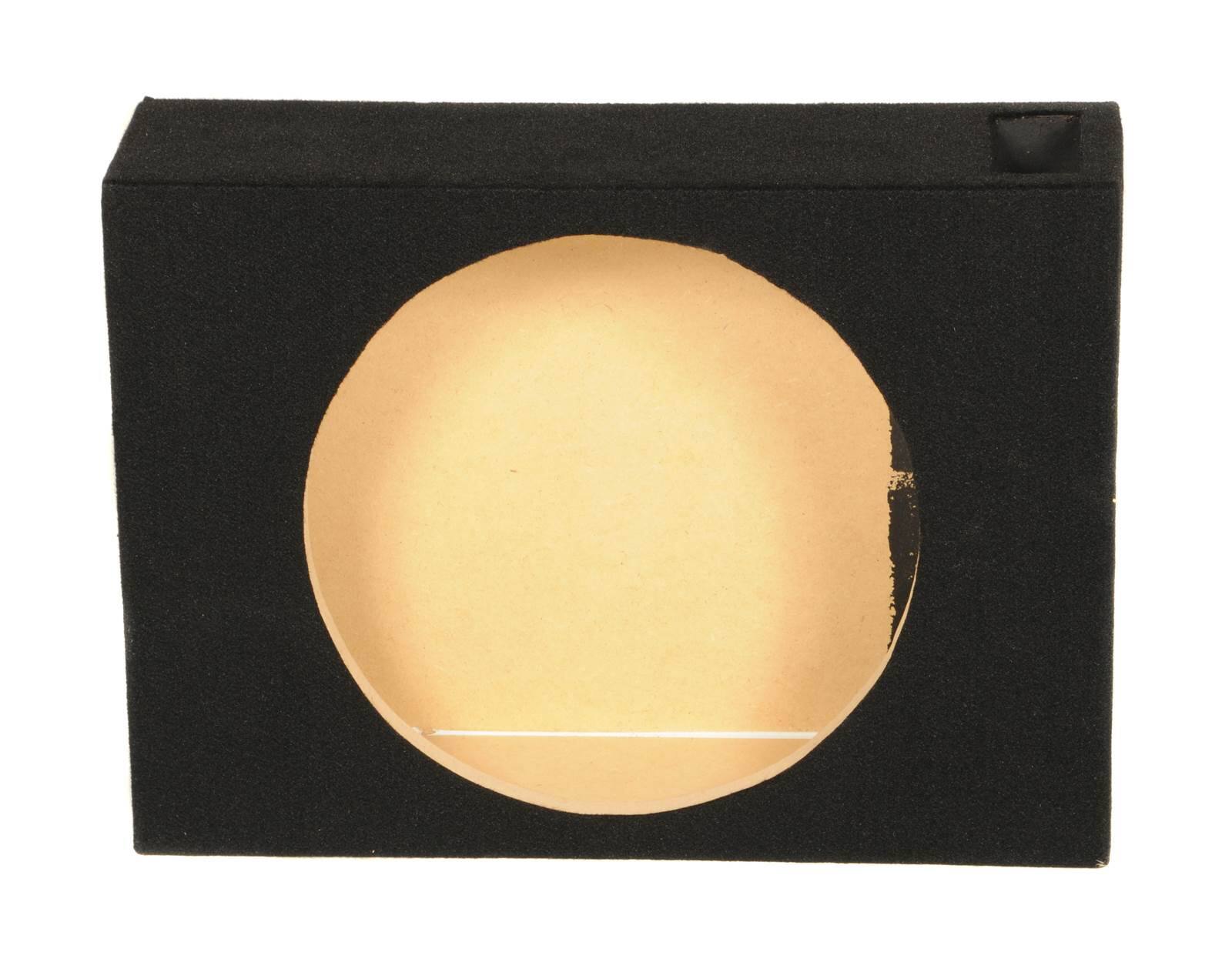 Alt View 10. QPower - QPower SHALLOW112 Single 12" Vented Shallow Subwoofer Sub Box Enclosure - Black.