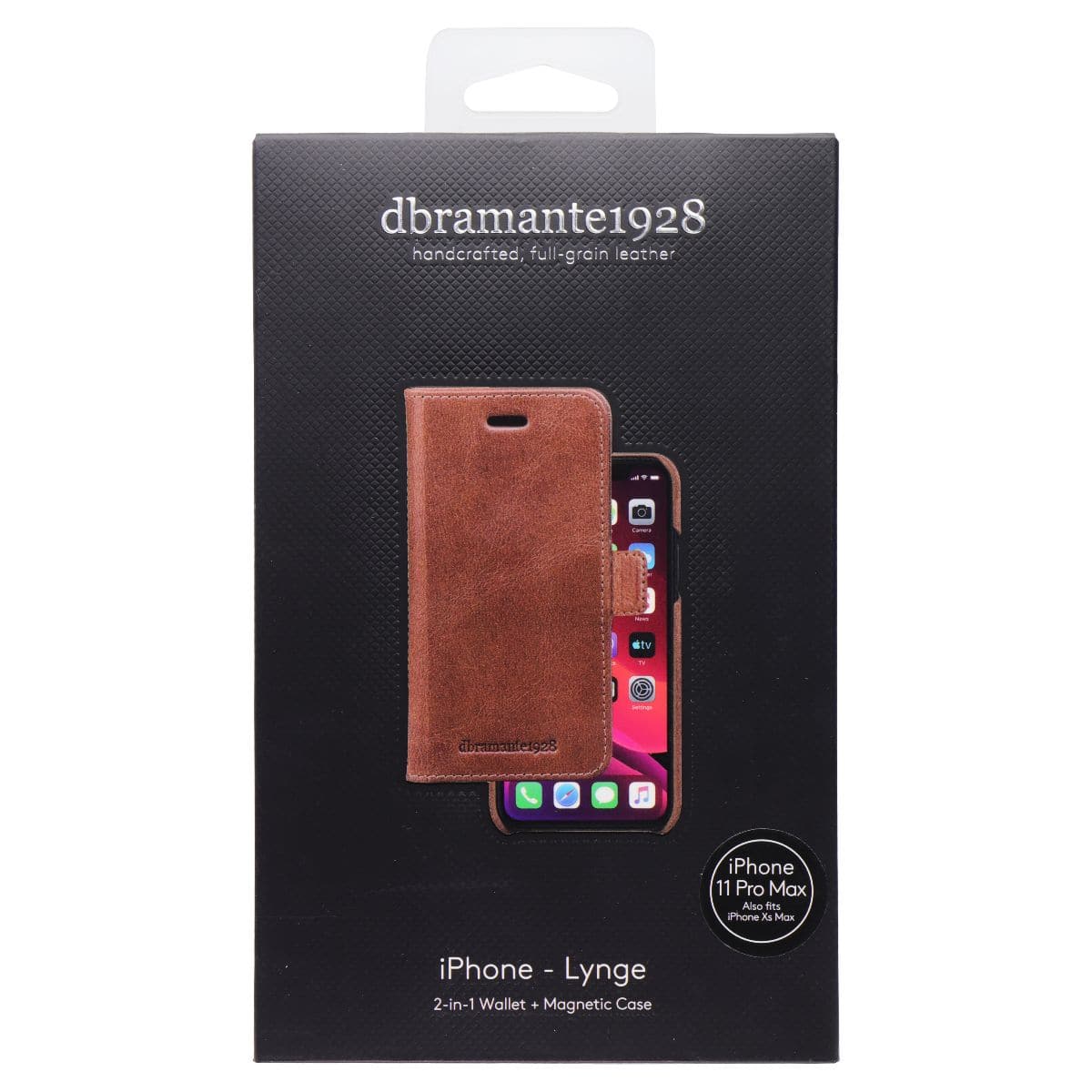 dbramante1928 - Lynge Full-Grain 2-in-1 Wallet + Magnetic Case for iPhone 11 Pro Max - Brown price history on PriceWatchPro