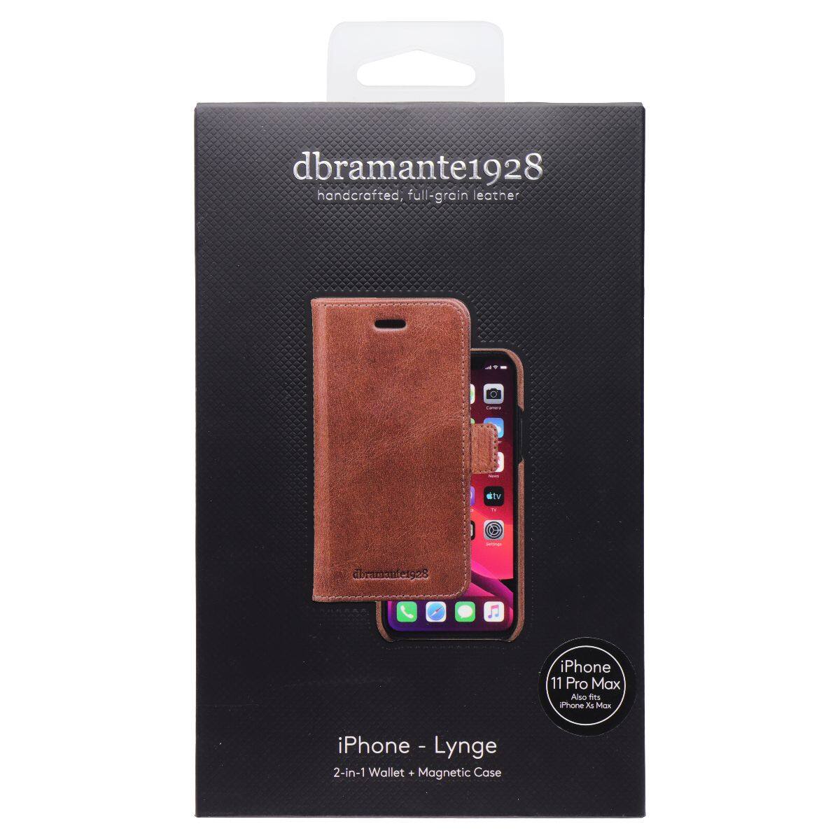 dbramante1928 handcrafted, full-grain leather stv dbramante1928 iPhone 11 Pro Max Also EEs Phone Ma Mx iPhone iPhone - Lynge - 2-in-1 Wallet + Magnetic Case