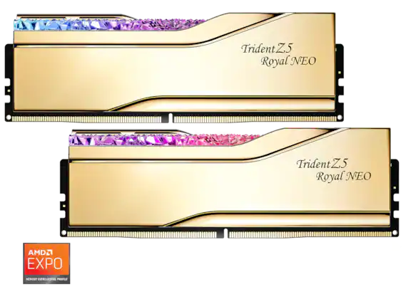 Trident Z5 Royal NEO
Trident Z5 Royal NEO
AMD EXPO
MEMORY OVERCLOCKING PROFILE