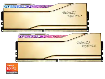 G.SKILL Trident Z5 Royal 96GB DDR5 6000MHz RAM (2x48GB) F5 G.SKILL Trident Z5 Royal 96GB DDR5 6000MHz RAM (2x48GB) F5