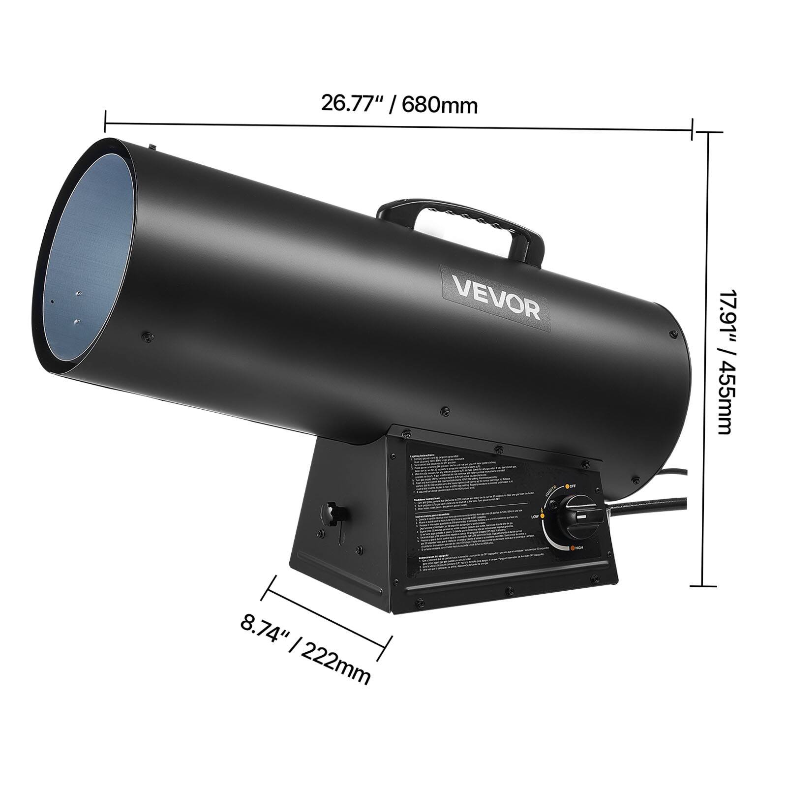 26.77" / 680mm  
17.91" / 455mm  
8.74" / 222mm