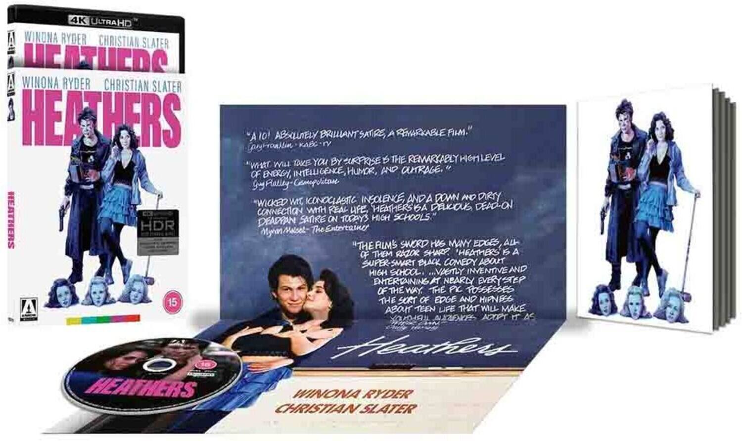 Alt View 1. Heathers   - 4K Blu-Ray.