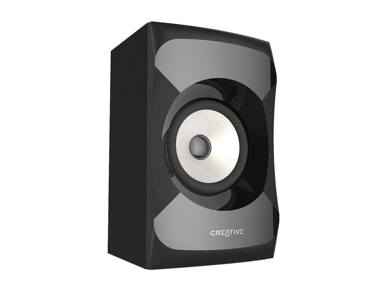 Alt View 3. Creative Labs - Creative Labs SBS E2900 2.1 Bluetooth Speaker System - Black.