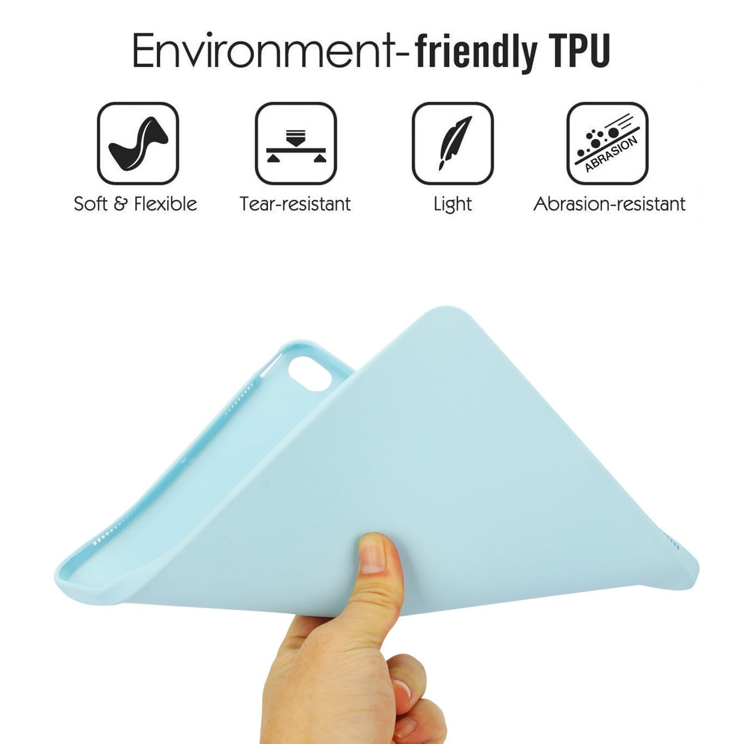 Environment-friendly TPU

- Soft & Flexible
- Tear-resistant
- Light
- Abrasion-resistant