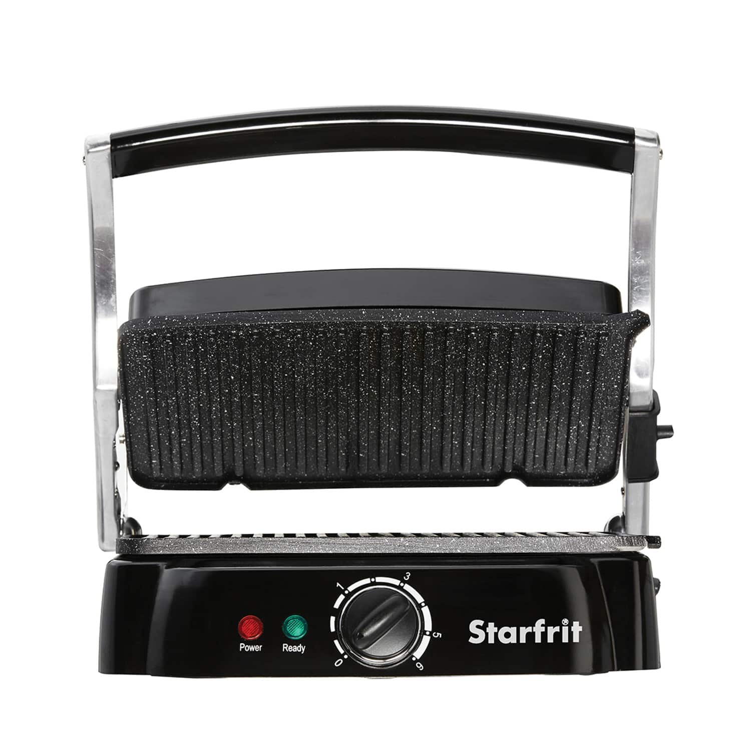 THE ROCK by Starfrit - 024500-001-0000 Panini Grill - Black