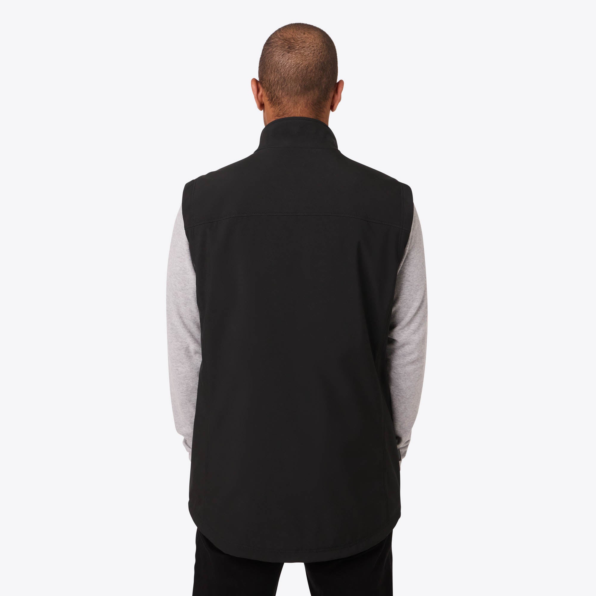 Back. Mobile Warming - Men's Alpine 3.0 Heated Vest - Black.