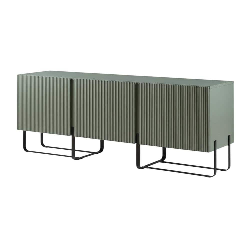 Starlight Canyon Home - Modern wood TV stand with 3 cabinets for living rooms - Orange price history on PriceWatchPro