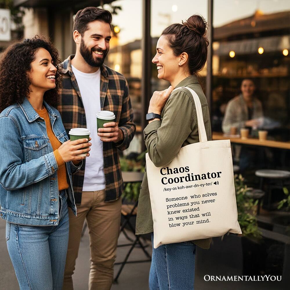 Chaos Coordinator /key-os koh-awr-dn-ey-ter/  
Someone who solves problems you never knew existed in ways that will blow your mind.  

ORNAMENTALLY YOU