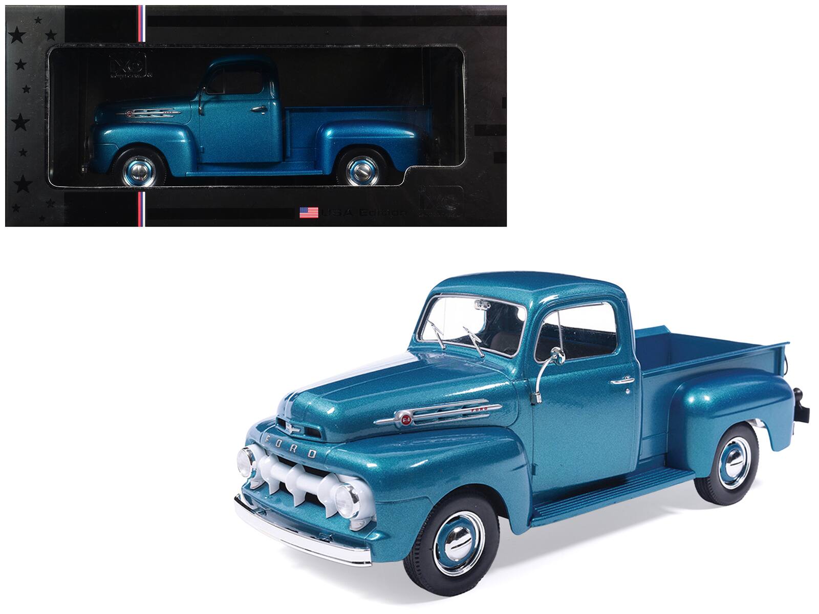 1952 Ford F1 Pickup Truck Blue Metallic 1/24 Diecast Model by IXO Models price history on PriceWatchPro