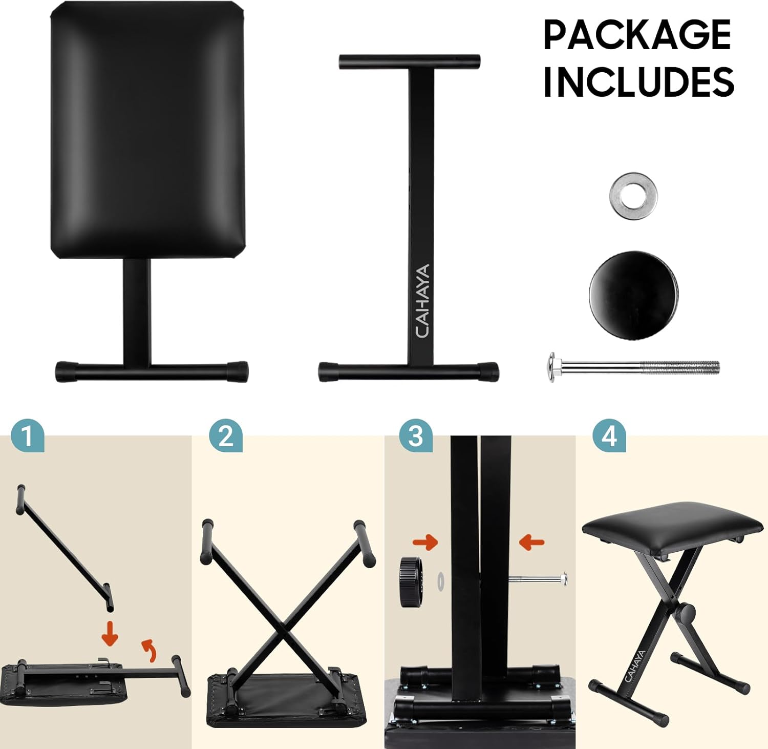 PACKAGE INCLUDES

1. CAHAYA
2. CAHAYA
3. CAHAYA
4. CAHAYA