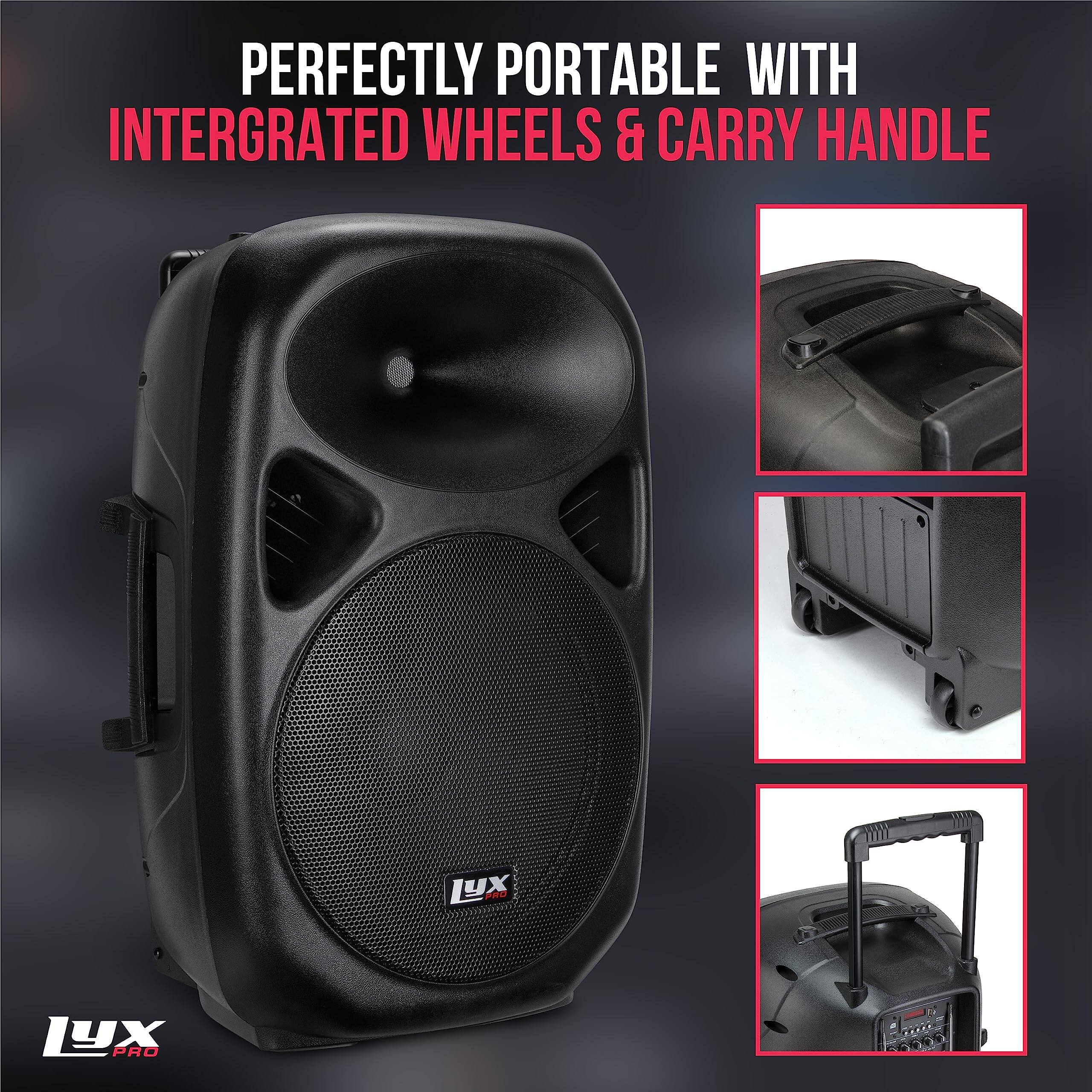 PERFECTLY PORTABLE WITH INTERGRATED WHEELS & CARRY HANDLE LyX PRO