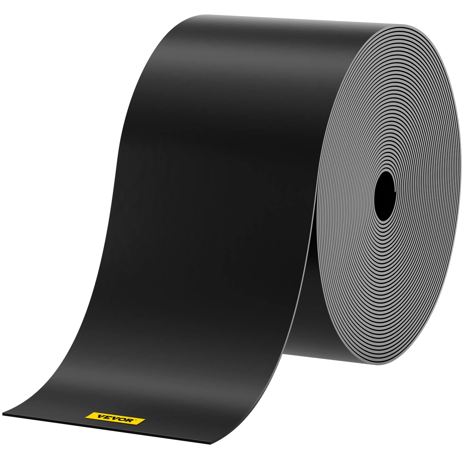 Alt View 5. VEVOR - Landscape Edging, 10 inch Depth 40 ft Total Length, Recycled HDPE Coiled Terrace Board, Flexible Bender Border - Black.