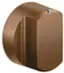 Alt View 11. Fisher & Paykel - Pro Rangetop Dial Kit, 48 in, 8 Burner - Dark Copper.