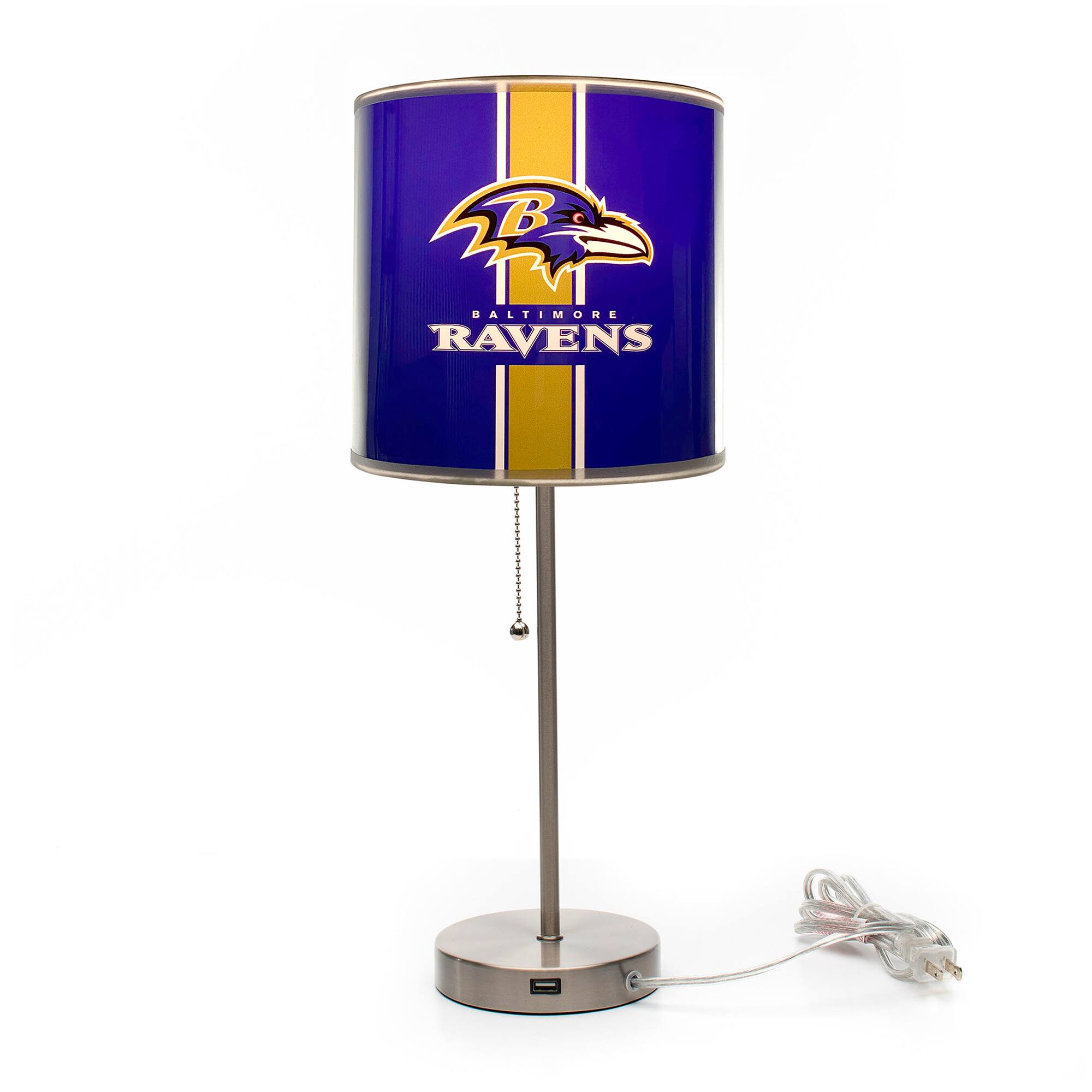 Imperial Baltimore Ravens Chrome Desk Lamp Multicolor - Best Buy