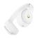 Left. Beats - Beats - Studio 3 Wireless Bluetooth Headphones + Power Adapter - White.
