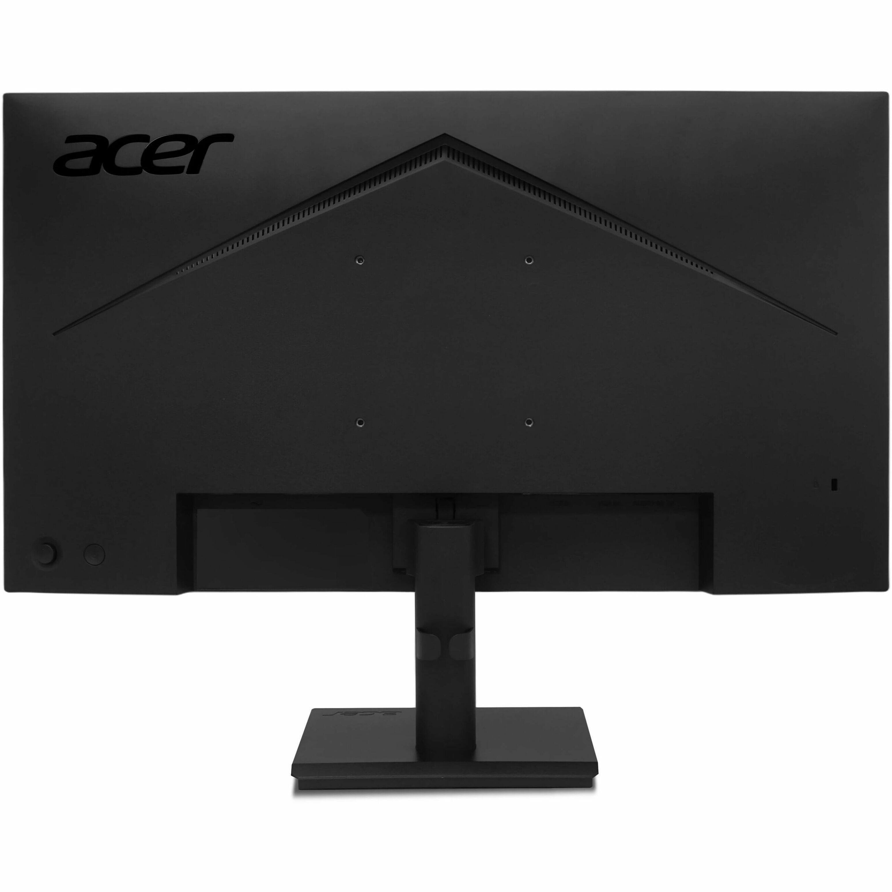 Alt View 11. Acer - Vero 23.8" LCD Monitor (VGA, HDMI) - Black.