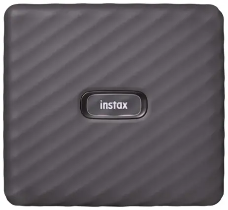 Front. Fujifilm - Instax Link Wide Wireless Photo Printer - Mocha Gray.