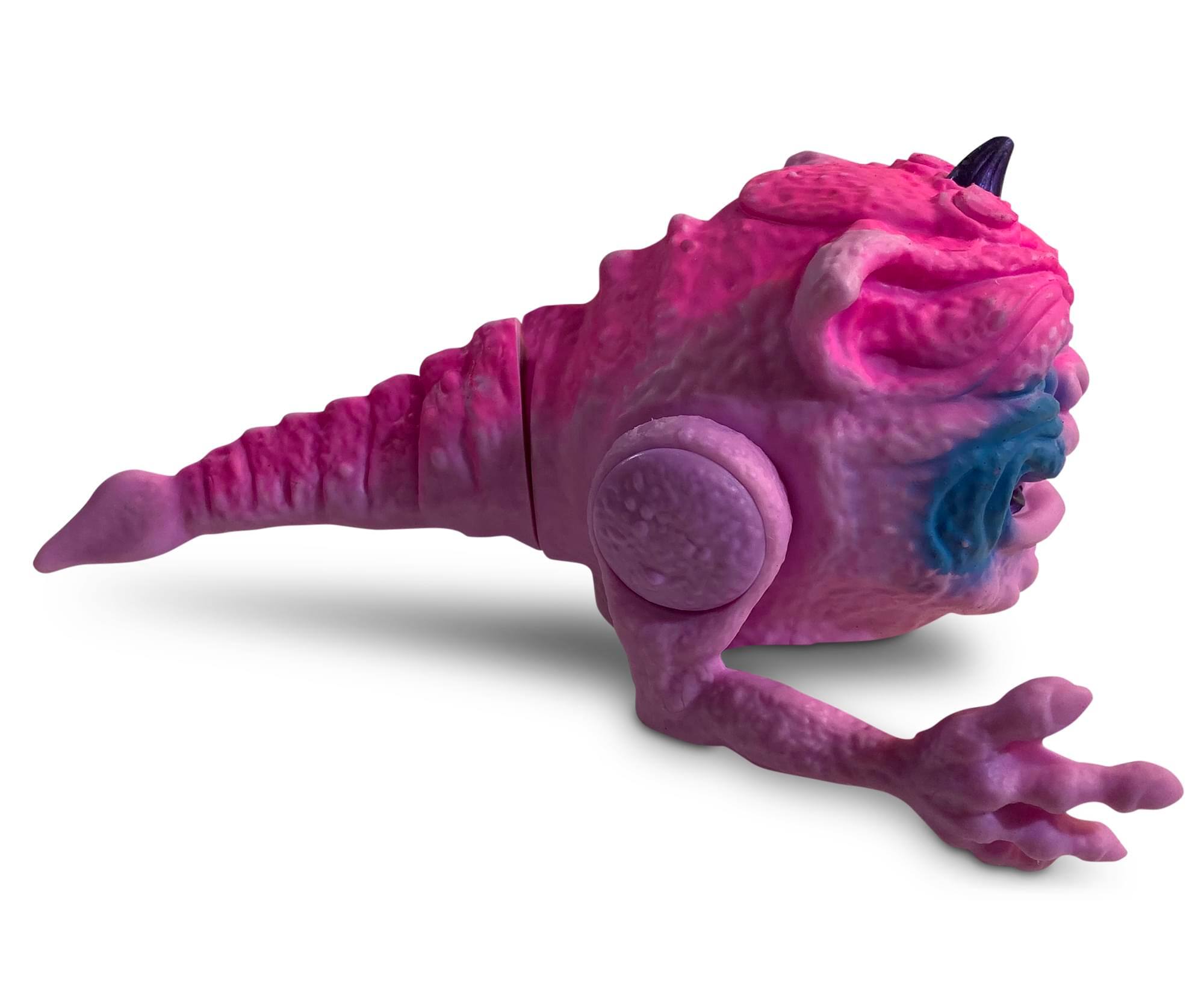 Alt View 2. TriAction Toys - Boglins 8-Inch Foam Monster Puppet | Alien Drizoul - Pink.