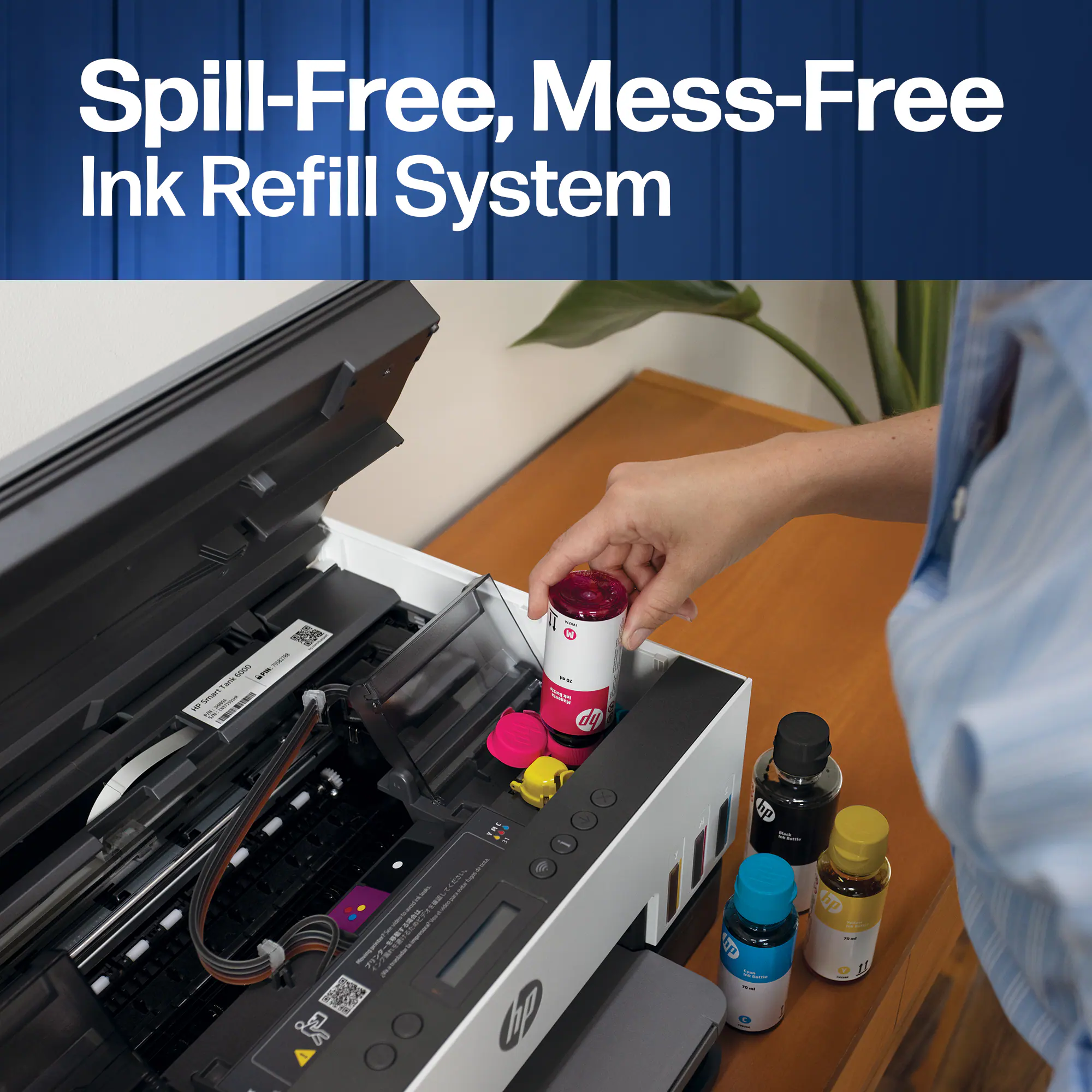Spill-Free, Mess-Free Ink Refill System