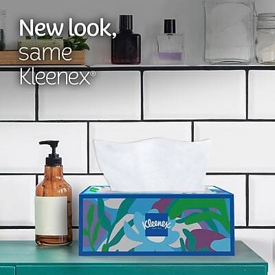 New look, same Kleenex® Kleenes