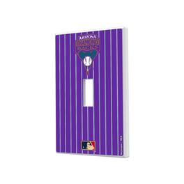 Keyscaper - Arizona Diamondbacks 1999-2006 Cooperstown Pinstripe Single Toggle Light Switch Plate - Multicolor
