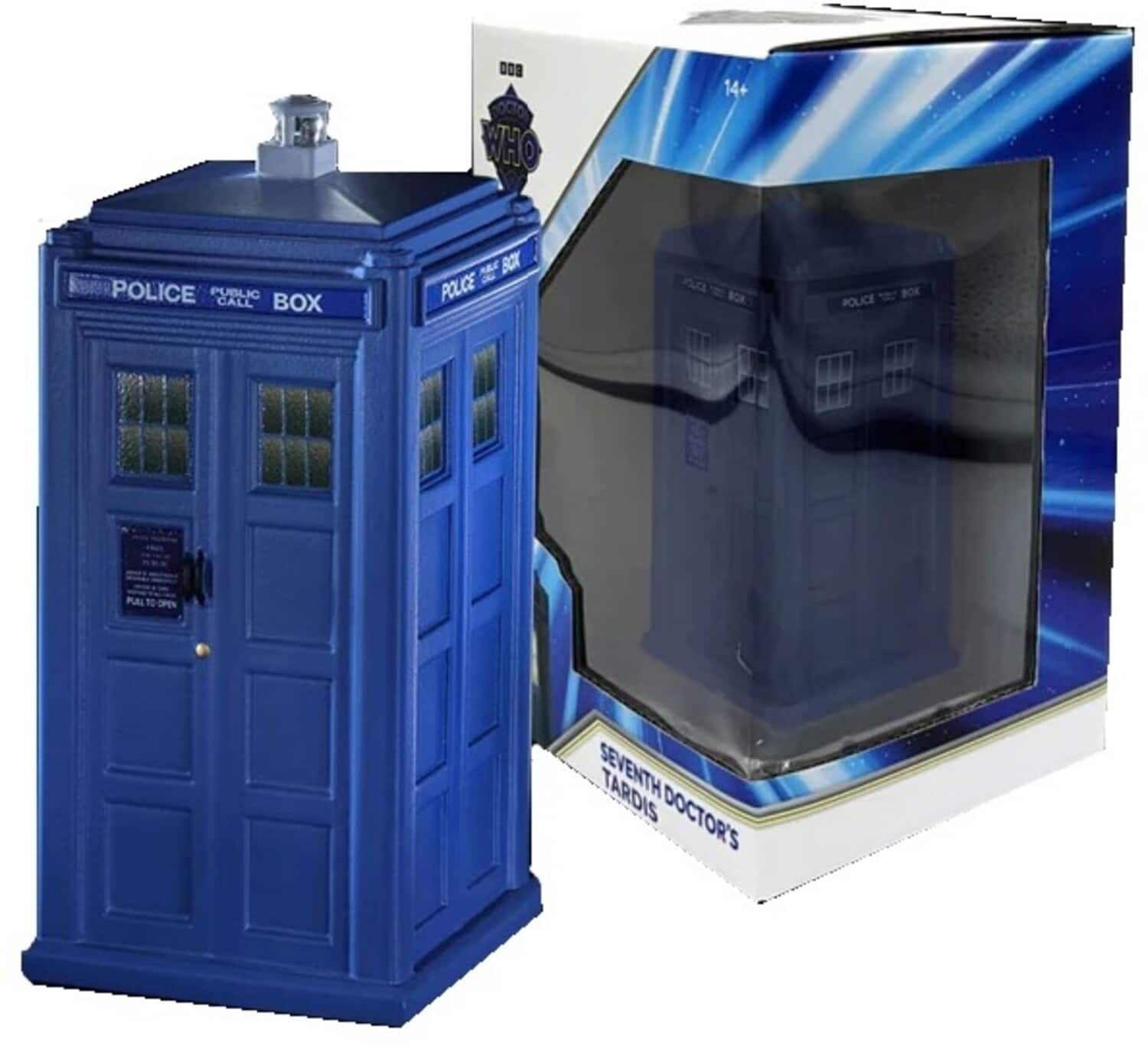 PopMarket - Doctor Who - Seventh Doctor's TARDIS Seasons 23-26 1/21 Scale Polyresin Statue - COLLECTIBLES - Multicolor price history on PriceWatchPro