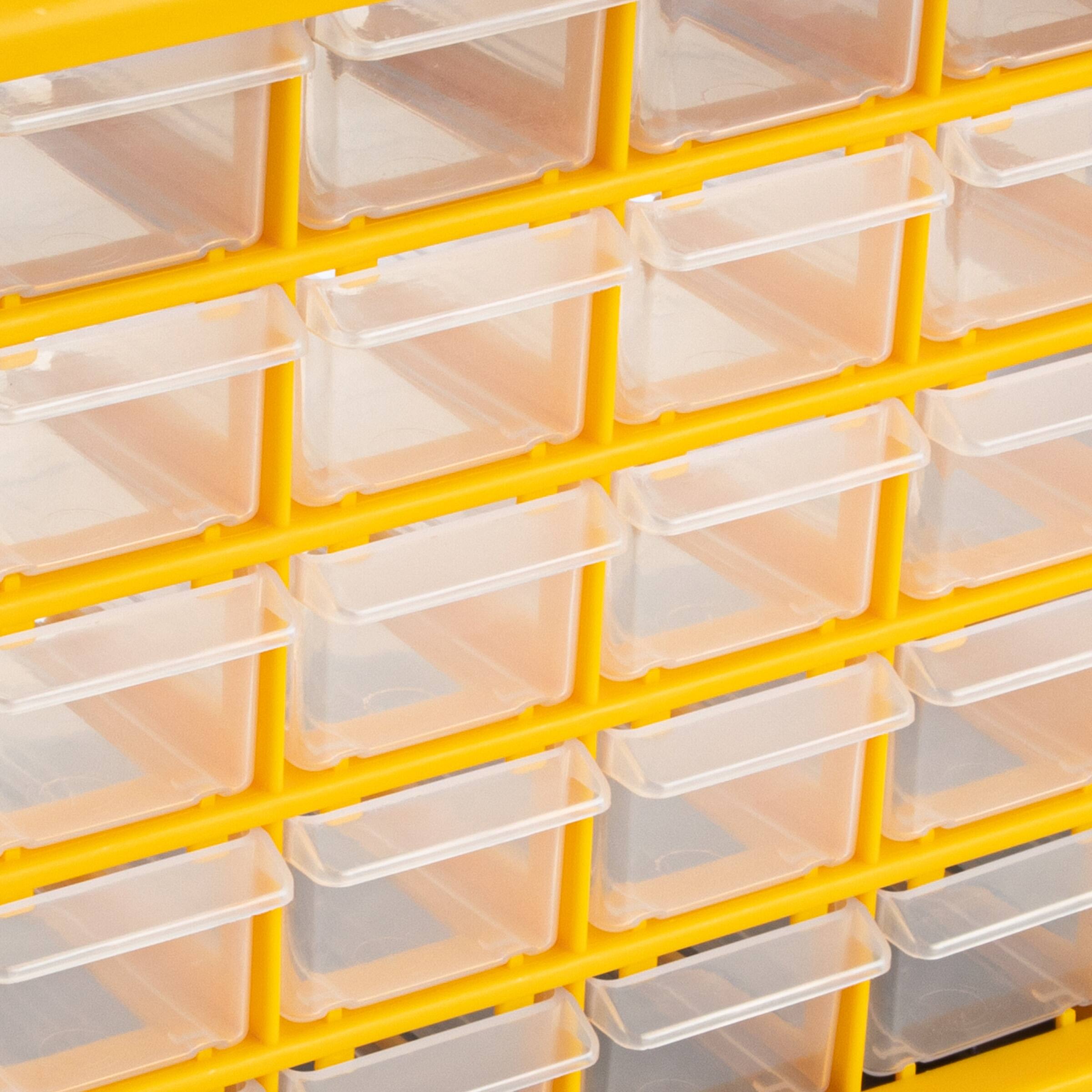 Alt View 3. Stalwart - 30-Drawer Small Part Organizer - Yellow.