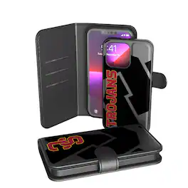 Keyscaper - NCAA - USC Trojans iPhone Wallet Case - 13 - Multicolor