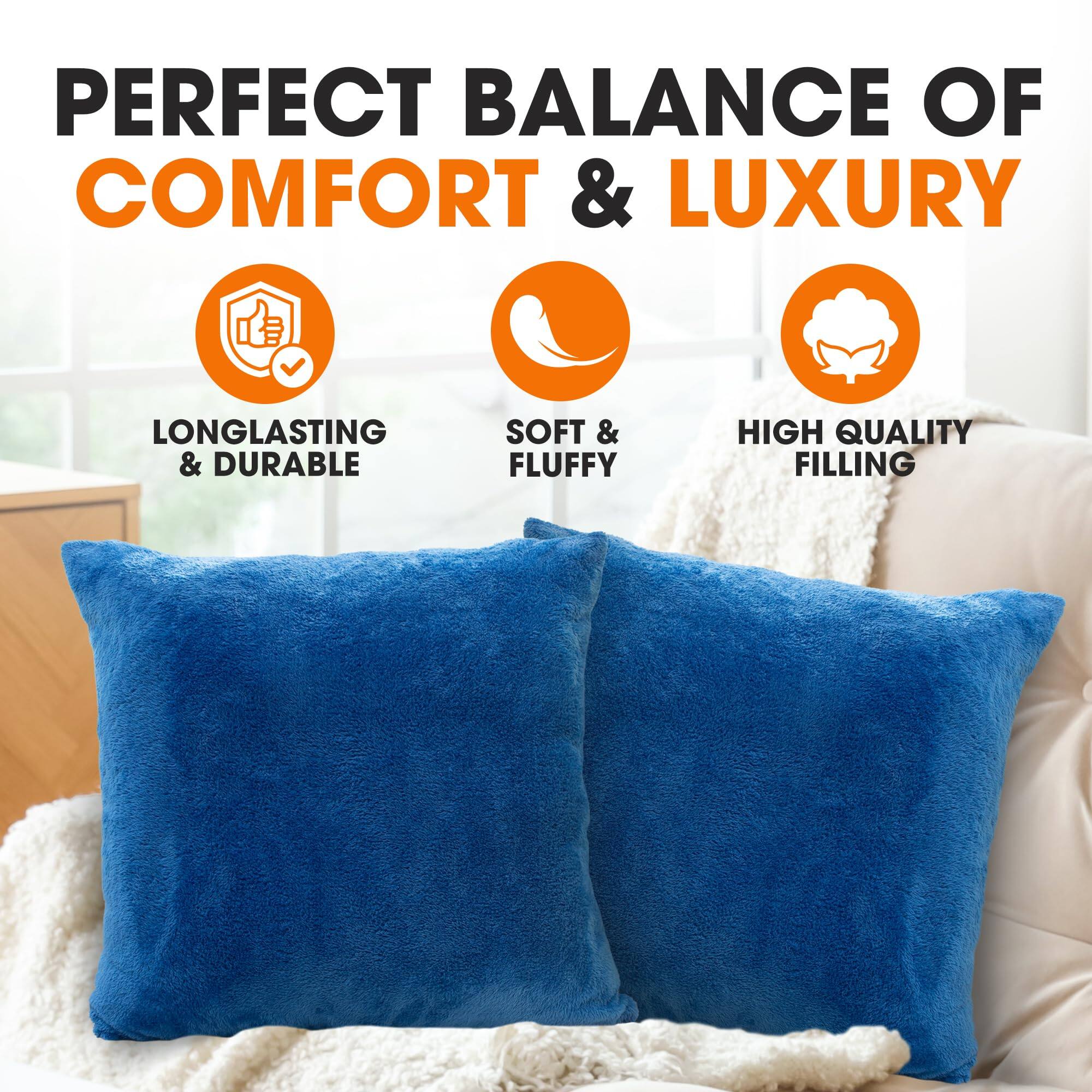 PERFECT BALANCE OF COMFORT & LUXURY

LONGLASTING & DURABLE

SOFT & FLUFFY

HIGH QUALITY FILLING