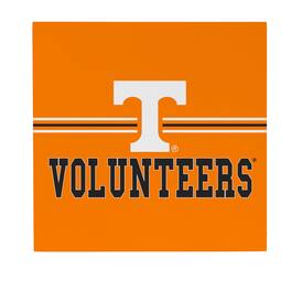 Evergreen Enterprises - Tennessee Volunteers 12" x 12" Wood Wall Sign - Multicolor