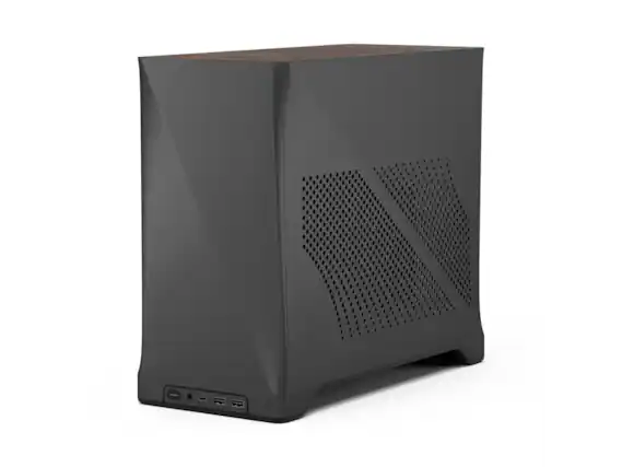 Front. Fractal Design - Era 2 Gaming Computer Case - Charcoal Gray.