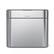 Alt View 1. simplehuman - 4L compost caddy, brushed stainless steel - Brushed.