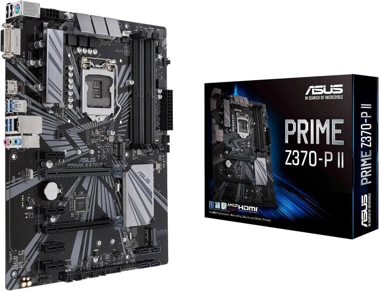 ASUS PRIME Z370 P II LGA 1151 (300 Series) Intel Z370 HDMI
