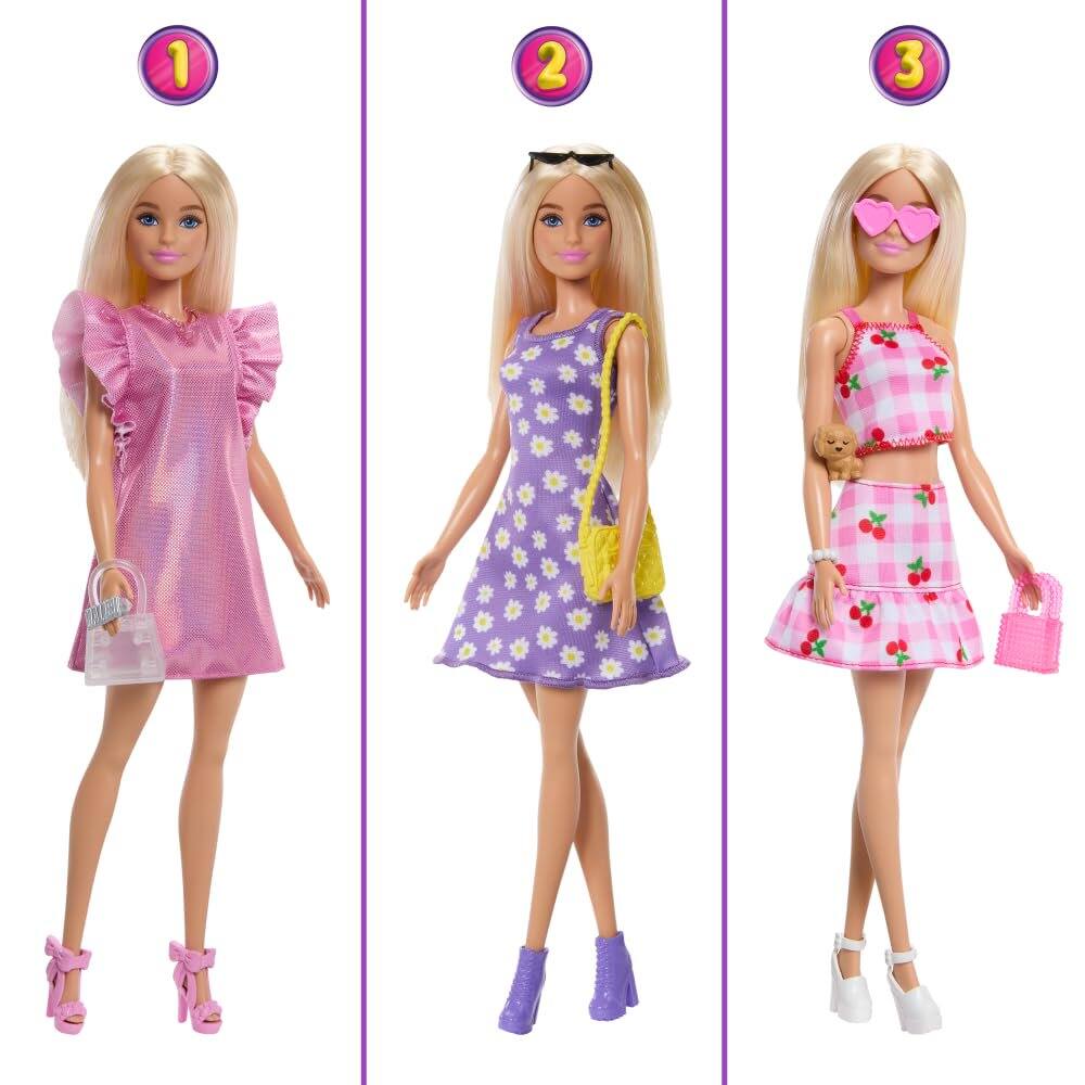 Alt View 1. Barbie - Barbie Dream Closet & Dressing Room Playset 29-Piece Set with Doll Vanity Clothing Racks Accessories Ages 3+ - Pink.