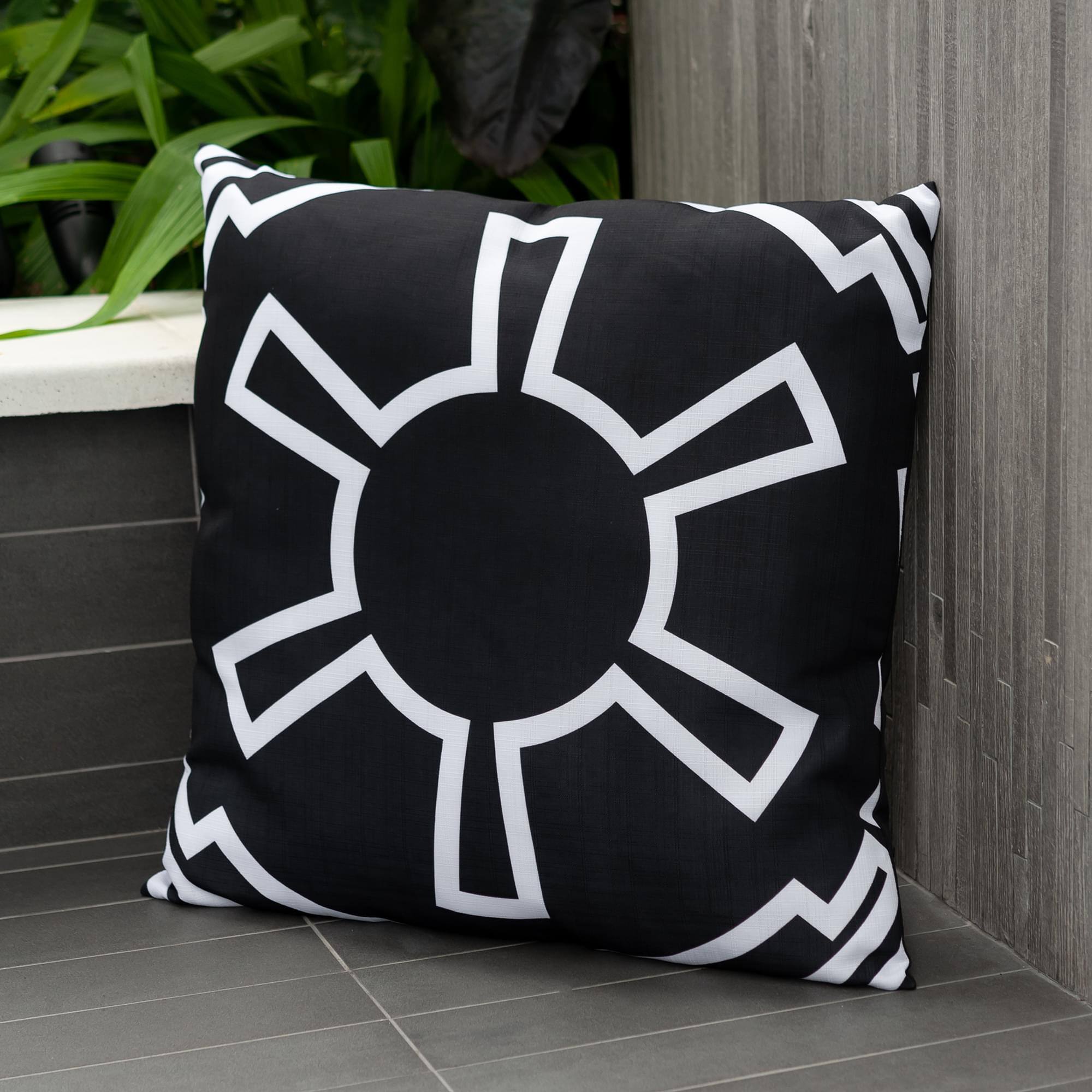 Alt View 3. Star Wars - Star Wars Large Throw Pillow | Empire Imperial Symbol Design | 25 x 25 Inches - Black.