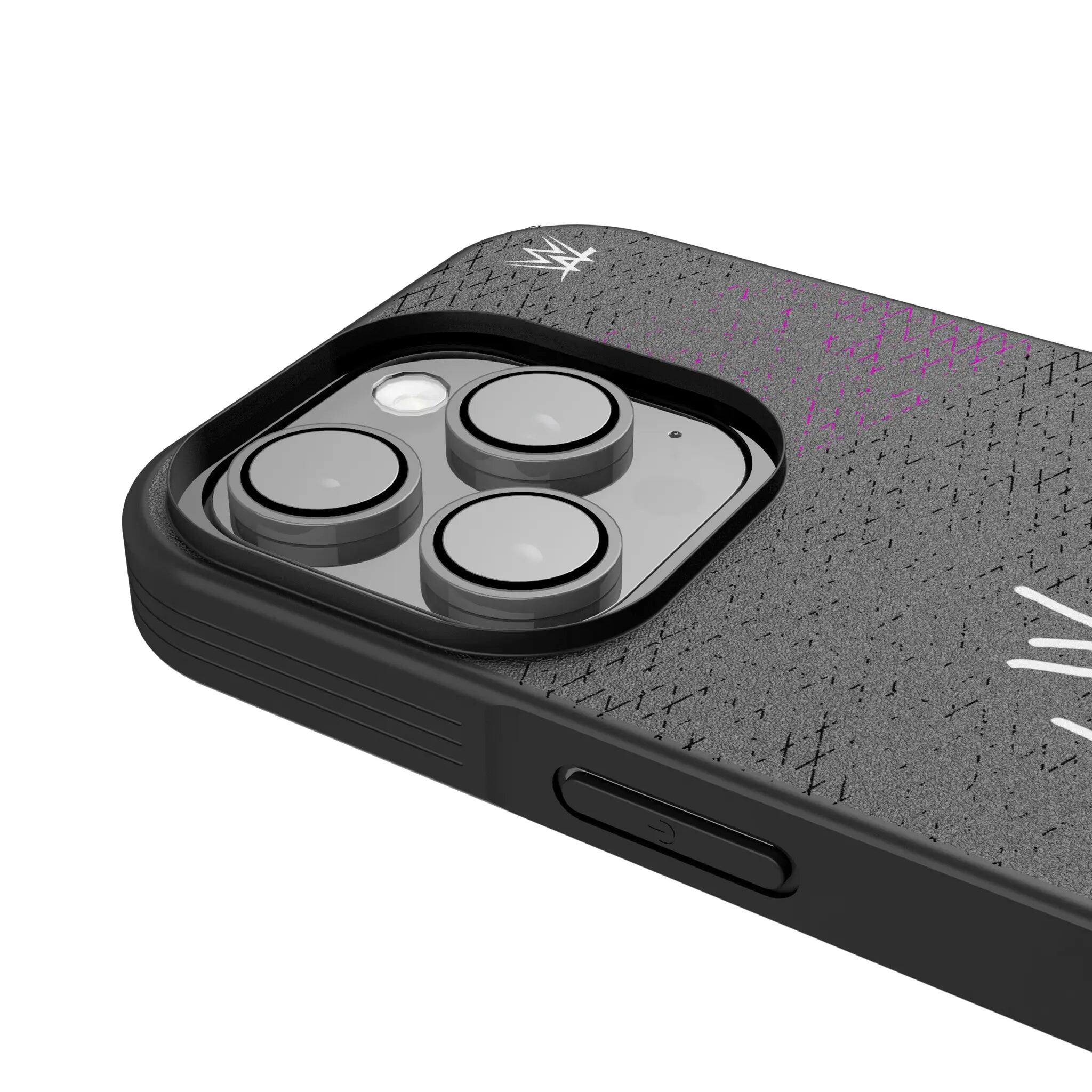 Left. Keyscaper - WWE Steel Bump Phone Case - Apple iPhone 16 Plus - Liv Morgan.