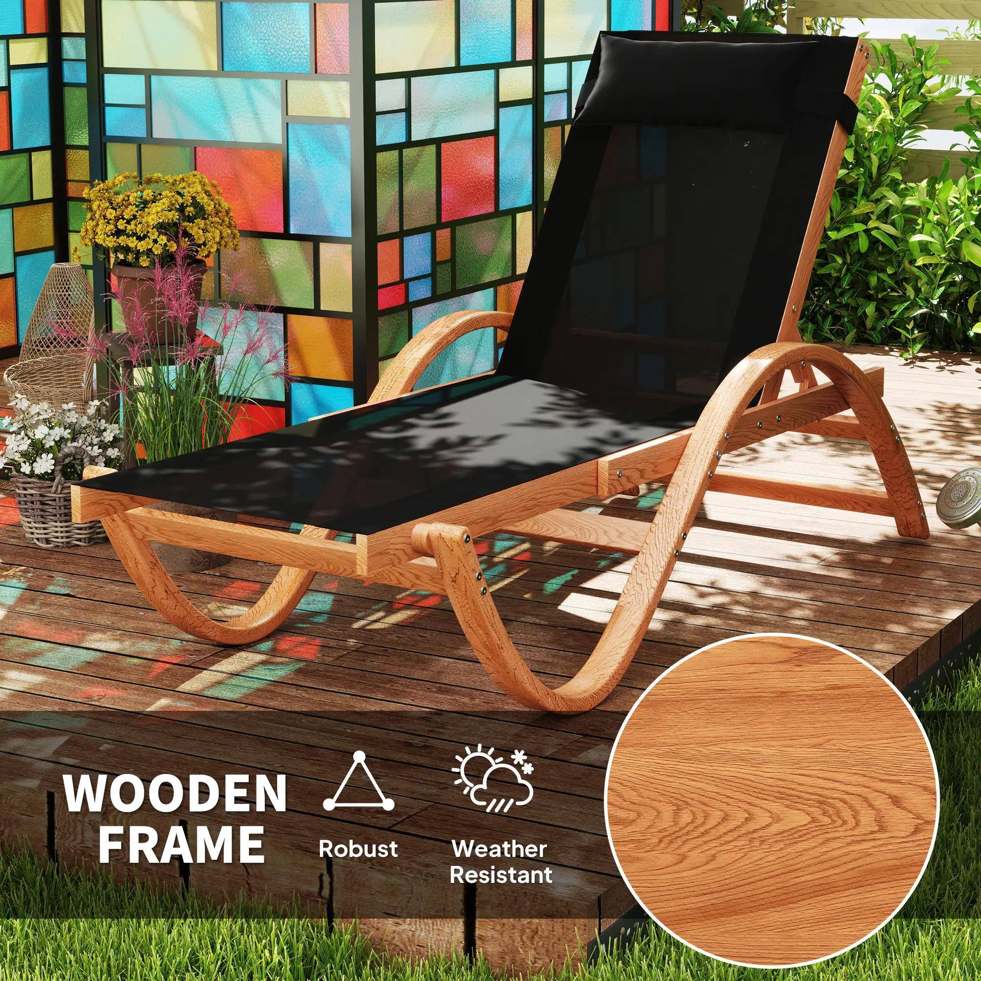 WOODEN FRAME
Robust
Weather Resistant