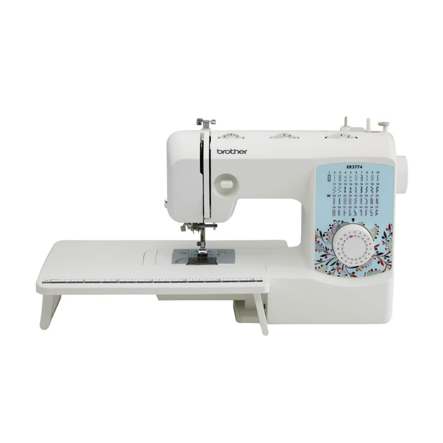 Brother - XR3774 Wide Table Sewing and Quilting Machine with Built-In Stitches