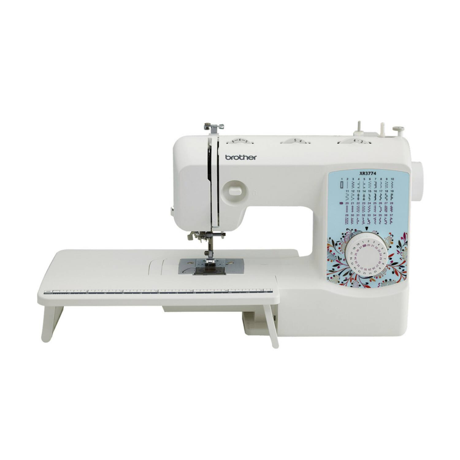 Brother - XR3774 Wide Table Sewing and Quilting Machine with Built-In Stitches